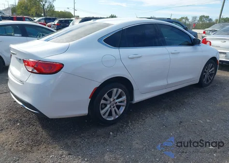 2015 Chrysler 200 Limited from USA, damaged, VIN 1C3CCCAB1FN743658